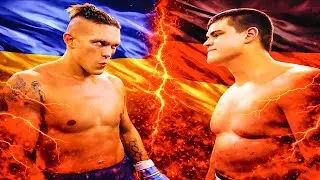 Oleksandr Usyk (Ukraine) vs Eric Brechlin (Germany) | TKO Heavyweight Fight Highlights