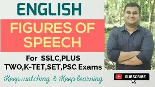 ENGLISH|FIGURES OF SPEECH|SSLC|K-tet|Set|Psc
