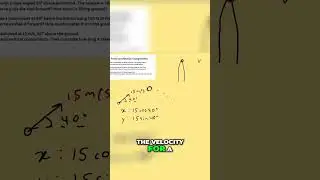 Unlock Physics Secrets  Triangles, Vectors, and Projectile Motion Explained!