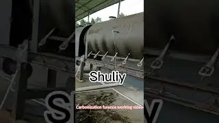 Carbonization Furnace In Action