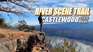 Hiking River Scene Trail in Castlewood State Park | St Louis County Missouri
