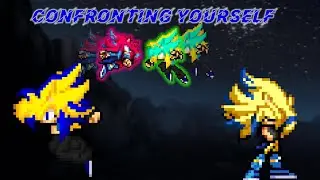 Sonic Sprite Animation: Confronting Yourself! - Kai Vs Past Kai
