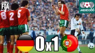 Alemanha x Portugal (1985) - O jogo que Levou os lusos a copa de 86!