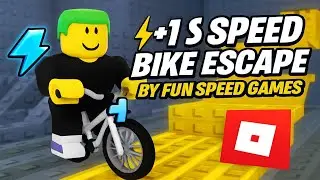 [⚡] +1 Speed Bike Escape от Fun Speed Games | Roblox | Геймплей без комментариев, на Android