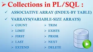 40 Collections in PL/SQL || CodeCelebration