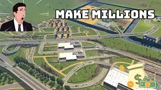 Build your Farming Industry Like This to Make Millions in Cities Skylines!