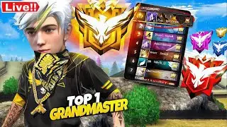 FREE FIRE GOLD TO MASTER! RANK PUSH!