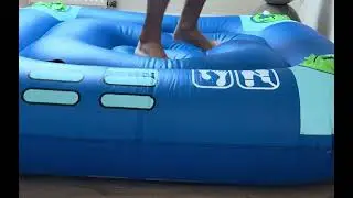 Inflatable bounce house barefoot POP part 2