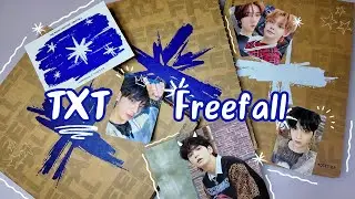 Unboxing TXT 'The Name Chapter: Freefall' albums | Reality, Melancholy, Clarity