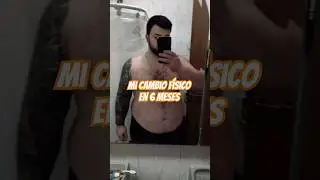 Les dejo mi cambio f&iacute;sico en 6 meses sin ir al gym. Ahora si empec&eacute; el gym a buscar mi prime🔱
