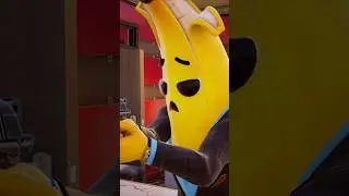 Agent Peely Surprised 😯 #shorts #fortnite