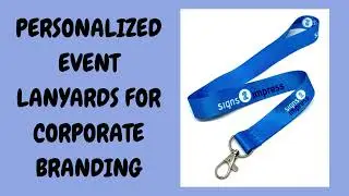 Personalized Event Lanyards for Corporate Branding---badge printing