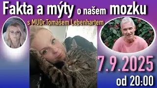 MUDr.Tom&aacute;&scaron; Lebenhart:   Fakta a m&yacute;ty o na&scaron;em mozku