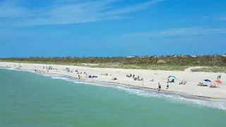 Sanibel Island - Bowman's Beach Aerial View