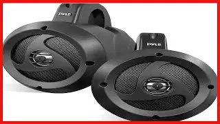 2-Way Dual Waterproof Off-Road Speakers - 4 Inch 900W Marine Grade Wakeboard Tower Speakers System,
