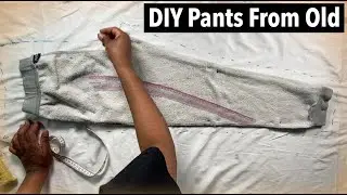 DRAFTING A BOY'S PANTS FROM ANOTHER PANTS | PART 1
