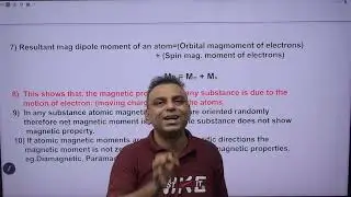 Origin of magnetism in magnetic material|Magnetic material|Magnetism|Tayyab Sir|12th Science physics
