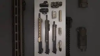 SOPMOD Block II Accessories #clones #gun #usarmedforces #militaryweapons #sopmod #eotech #aimpoint