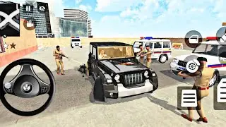 🎉 Car Bike Game: Hulk, Spiderman, Goku Monster Car Modified 🥰 3D Bike Driving Racing 🏎️ Police Car 