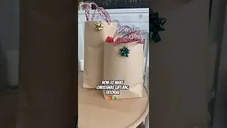 #christmasgift #giftbag #holidayprep #christmaswrapping #christmasdiy