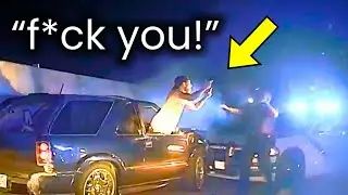 Quand les man&oelig;uvres PIT tournent au CHAOS TOTAL | Compilation de poursuites polici&egrave;res #15