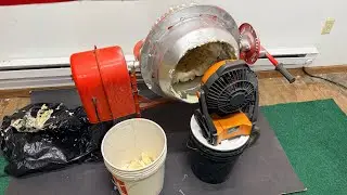 Making A 5 Gallon Bucket Rock Tumbler With A Cement Mixer Part 2 #rocktumbling 