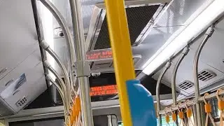 נסיעה באוטובוס חלופי של דן באר שבע (מדן בדרום) קו 25 מתוצרת הייגר 