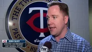 SEA@MIN: Twins' VP Derek Falvey talks MLB Draft