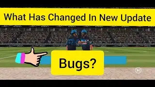 real Cricket 20 3d new Update Features | Rc 20 New update Changes?