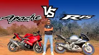 TVS Apachi RR 310 Vs R15 M Comparison 😈