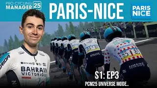 We head to PARIS NICE with BAHRAIN VICTORIOUS   Pro Cycling Manager 25
