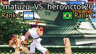 Street Fighter III: 3rd Strike: matuzu (AR, Rank C)  vs herovictor20 (BR, Rank C)