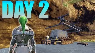 SOLO Upgrading Our Hidden Location Day 2 MesArk | Ark PvP
