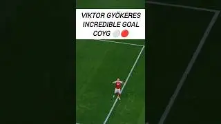 Viktor Gy&ouml;keres Insane Goal for Arsenal vs Inter Milan 🤯🔴⚽ #shorts #gyokeres #arsenal #intermilan