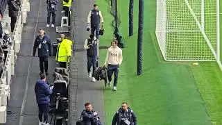 THE WEST HAM SQUAD ARRIVING AT THE TOTTENHAM HOTSPUR STADIUM: Spurs v West Ham United