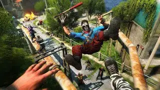 🧟ЗАПИНЫВАЕМ ЗОМБИ НОГАМИ Dying Light #shorts #gaming #live #gameplay #stream #games #game