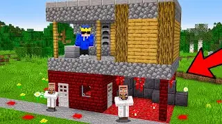 Scary Villagers MOVED Into My House In Minecraft!