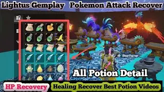 Lightus | Attack Recover Healing Recover HP Recovery | Lightus Geme | Palworld New Pokemon