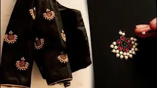Aari Work Motif 7 | Kemp Jewellery Motif Designing