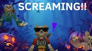 Screaming the loudest scream we've ever screm (ft @Skullzy-yt1 and @Bryle-supvr) #animalblocks 