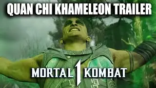 MK1 QUN CHI KHAMELEON TRAILER REACT GAMEPLAY PEACEMAKER
