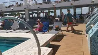 MARELLA EXPLORER 2 pool deck walk around