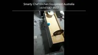 Boondi making / Frying with rectangular fryer