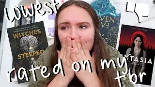 reading the lowest rated books on my tbr // young adult fantasy reading vlog