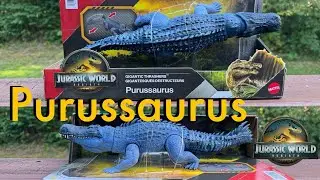 Purussaurus by Mattel unboxing. The largest crocodilian ever known!