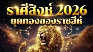 ราศีสิงห์ 2026 ดวงชะตาปีแห่งยุคทอง เตรียมรับโชคใหญ่ที่สุดในรอบ 12 ปี!