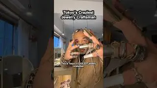 Tokyo&rsquo;s Craziest Jewelry Craftsman! #shorts #japan #fashion