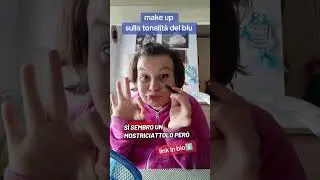 primo tutorial di come mi trucco💙🥰 