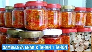 RESEP SAMBEL IKAN ASIN JAMBAL ROTI  UNTUK DI JUAL.