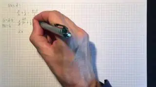 Matematikk 1T: Førstegradslikninger (2016)